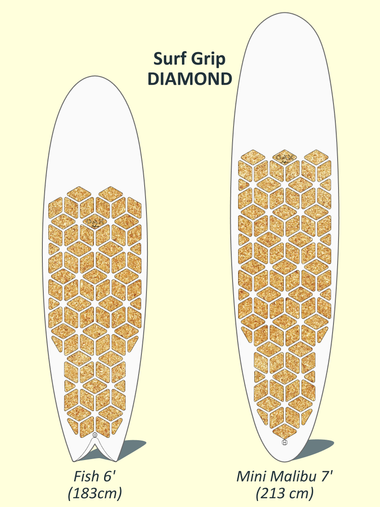 Surf Grip DIAMOND - Evolutive 6' 7'