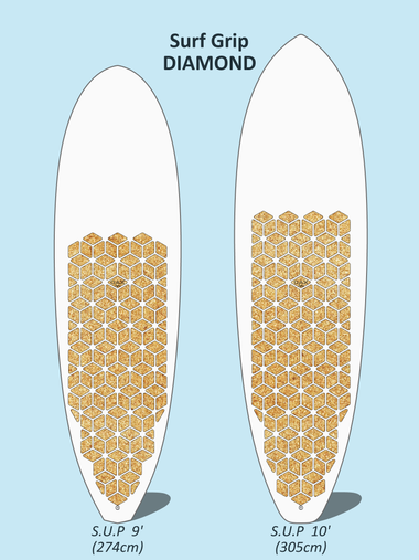 Surf Grip DIAMOND - Stand Up Paddle 9' 10'
